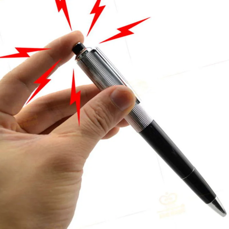 Shock Pen Prank Toy - 1 pz Creativo Scossa Elettrica Penna