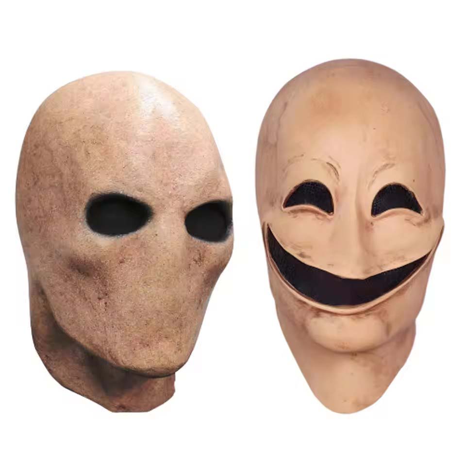 Latex Alien Mask Realistic - Maschera di Halloween Slenderman senza volto