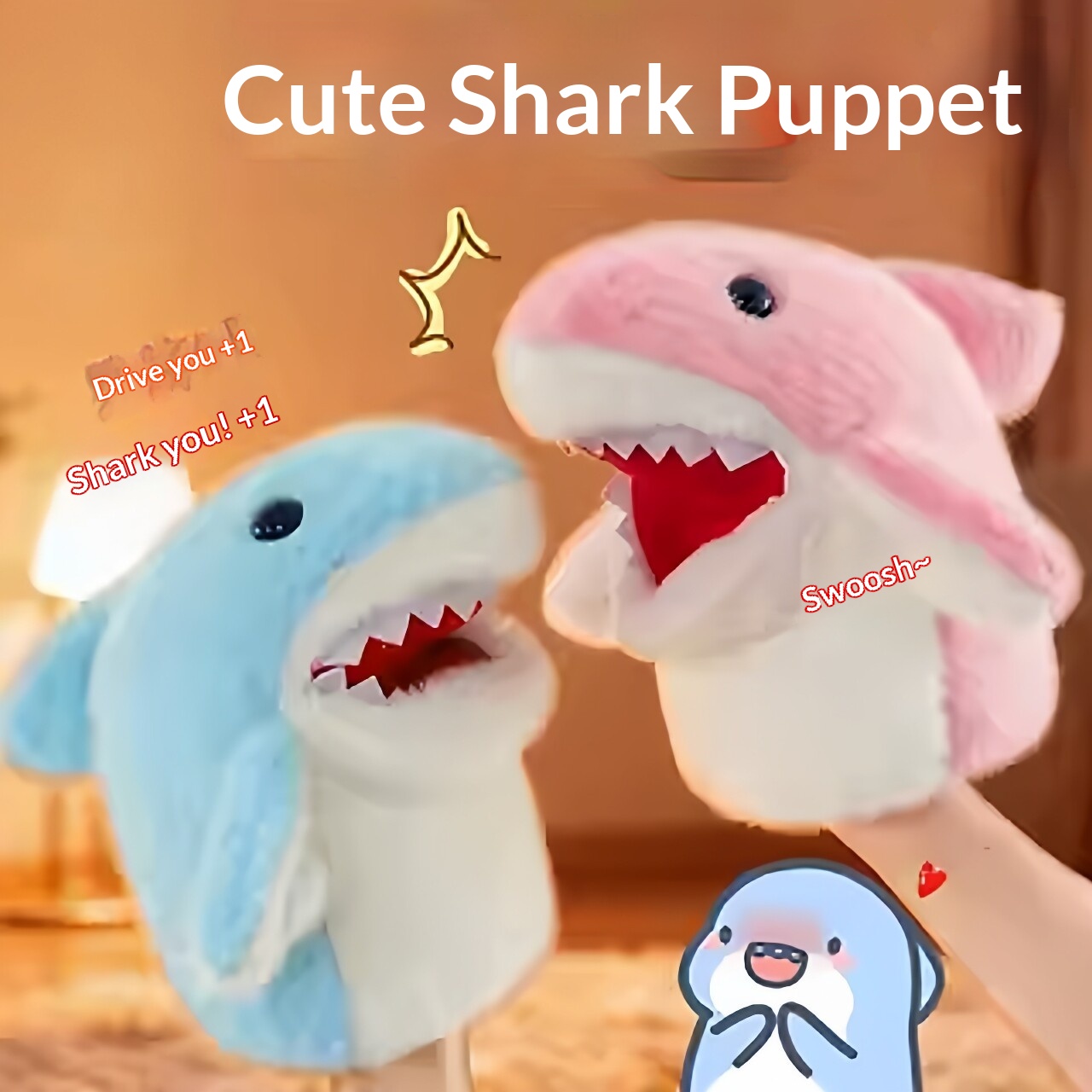 Prank Toys - Pupazzo a mano a forma di