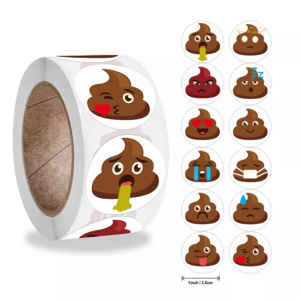 Prank Toys - 100-500 pz Divertente Cacca Del Fumetto