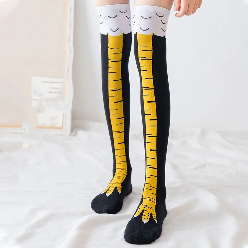 Funny Chicken Leg Socks - Divertenti Calze Lunghe a Forma di