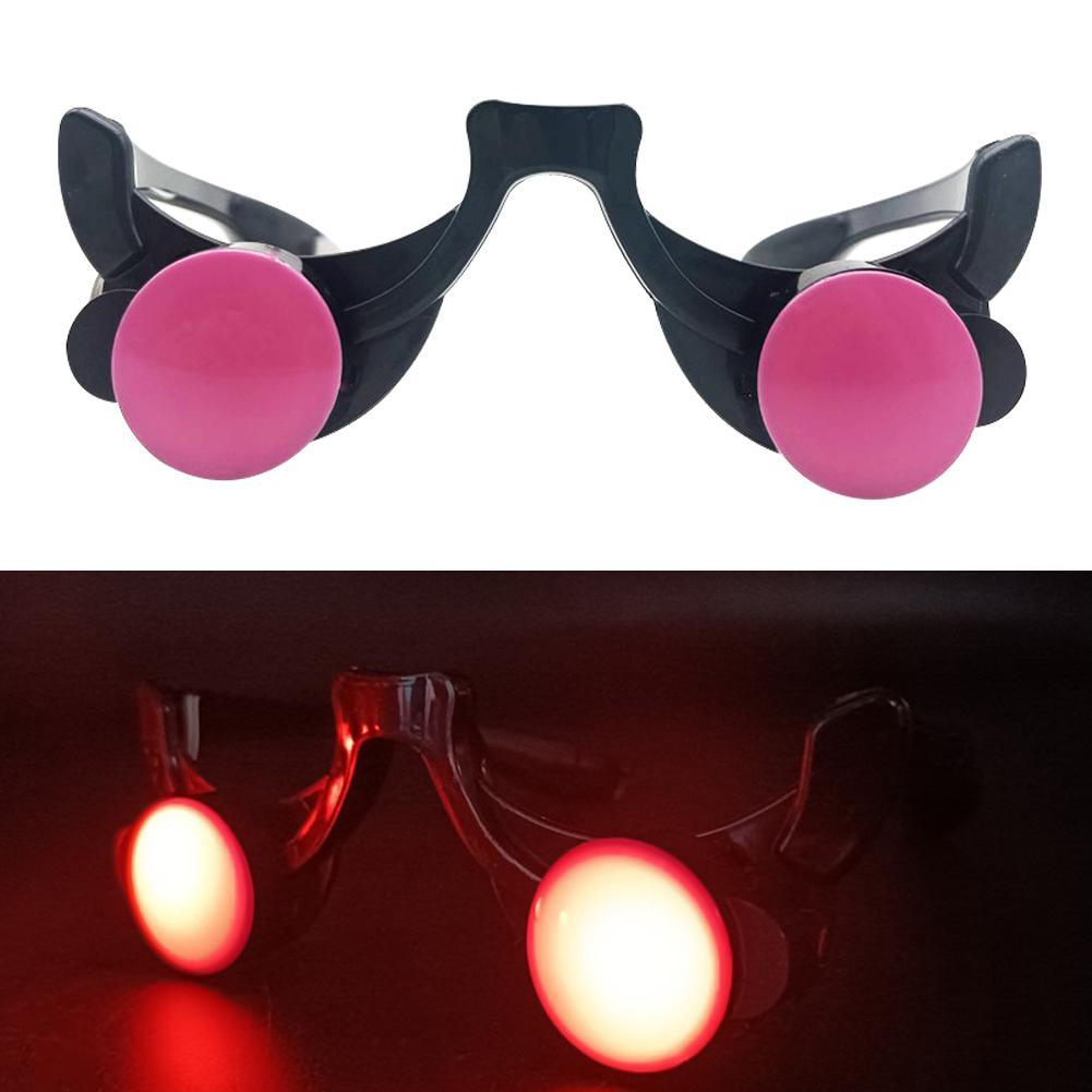 Glow In The Dark Party Glasses - Occhiali luminosi a LED Divertenti occhi