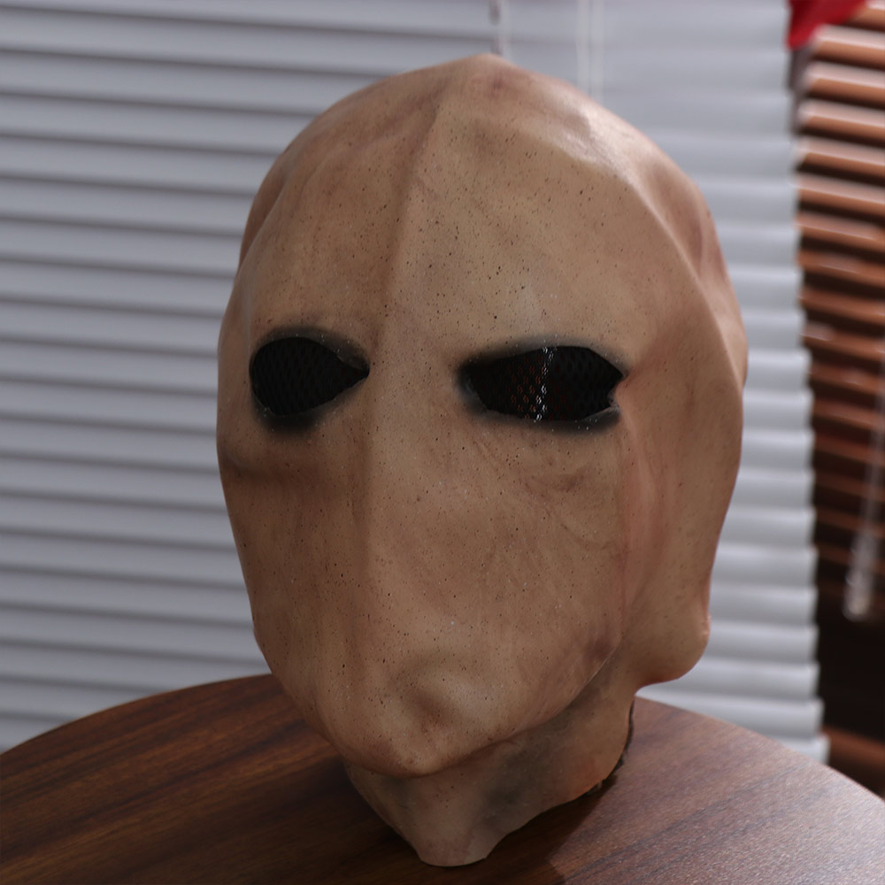 Latex Alien Mask Realistic - Uomo senza volto Halloween Slenderman Maschera
