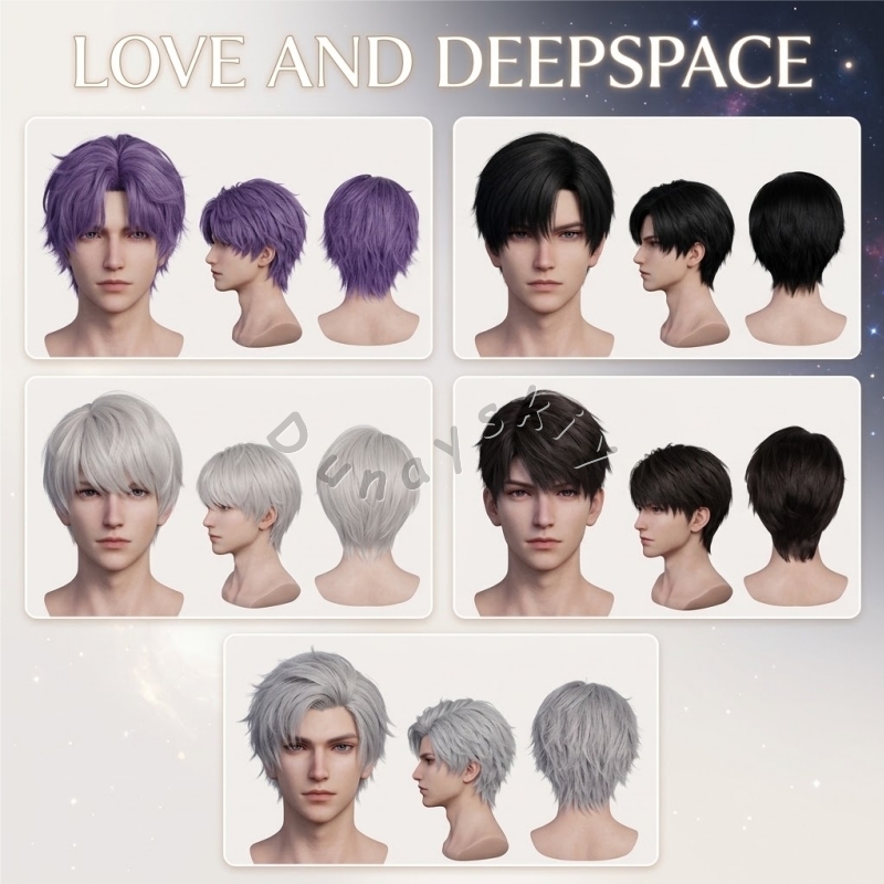 Anime Cosplay Wig Heat Resistant - Parrucca Cosplay di Love And Deepspace