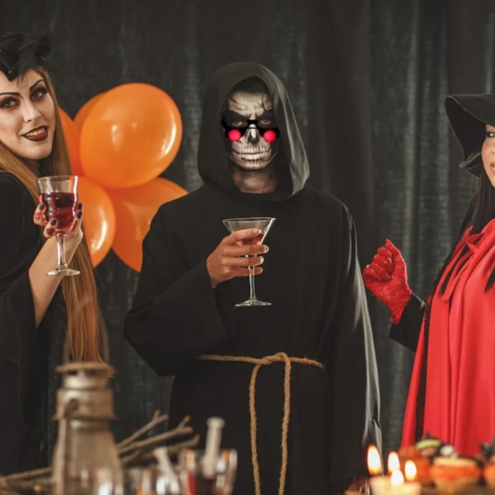 Halloween Horror Red Eye Glass - Glow In The Dark Party Glasses recensione e prezzo
