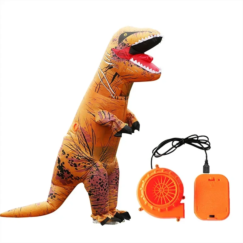 Tyrannosaurus rex costume gonf - Inflatable Dinosaur Costume Adult recensione e prezzo