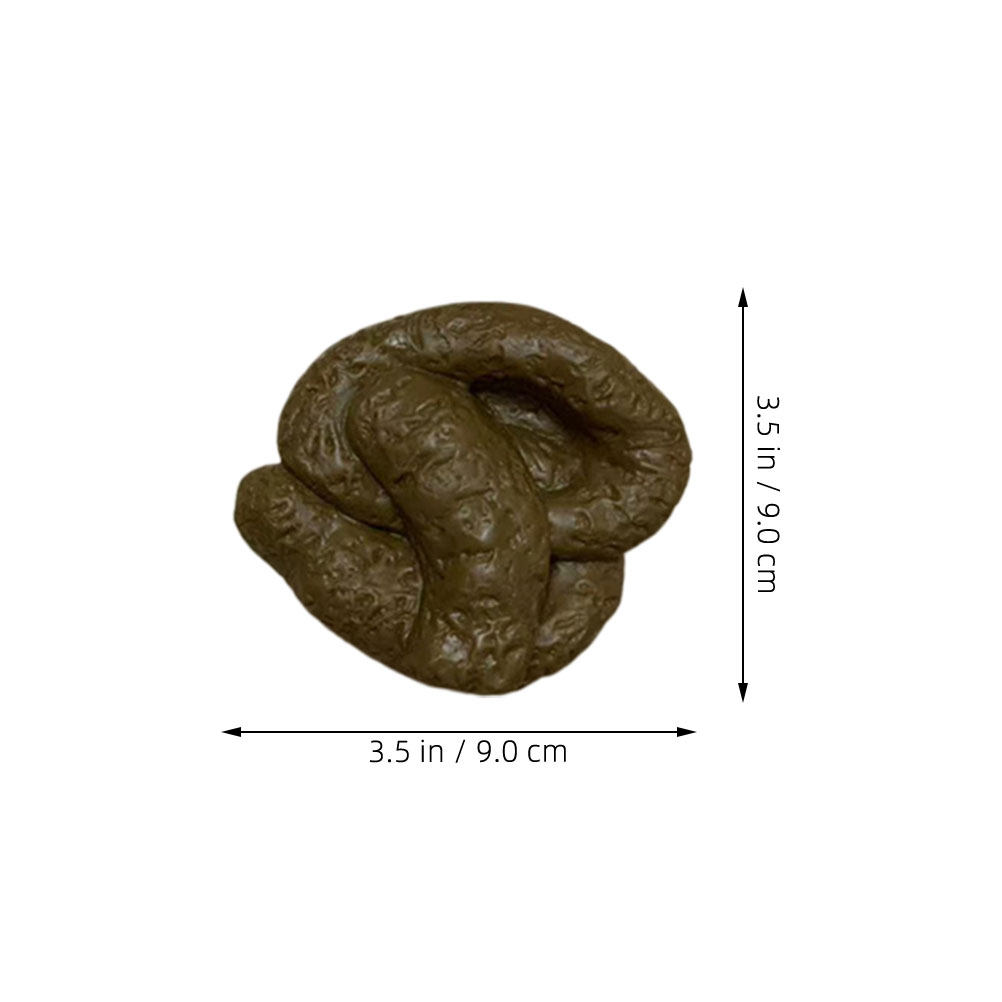 10 pezzi di scherzi realistici - Fake Poop Gag Gift recensione e prezzo