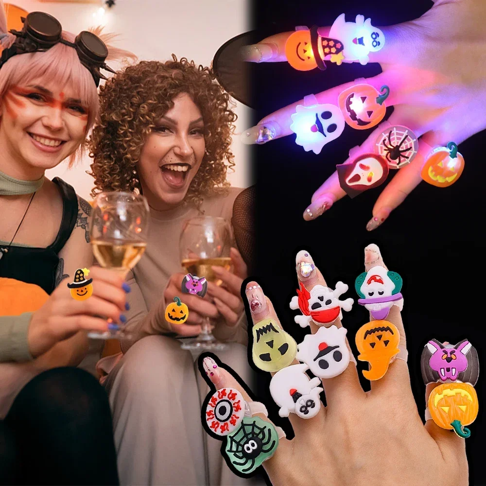 Anelli luminosi di Halloween c - Glow In The Dark Party Glasses recensione e prezzo