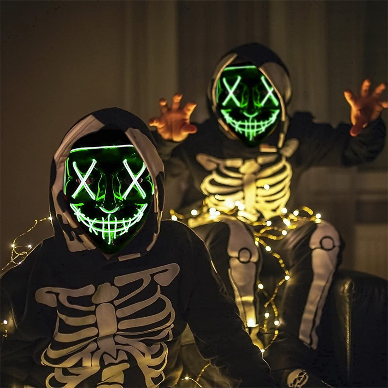 Spaventoso Halloween Cosplay M - Led Purge Mask Halloween recensione e prezzo