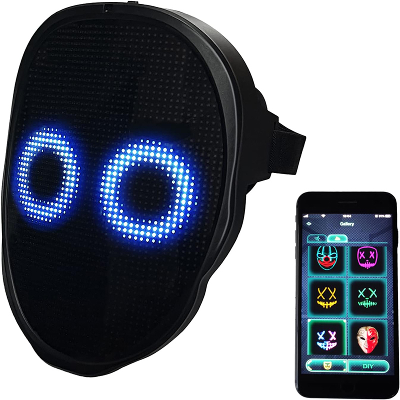 Maschera illuminata a LED per  - Led Purge Mask Halloween recensione e prezzo