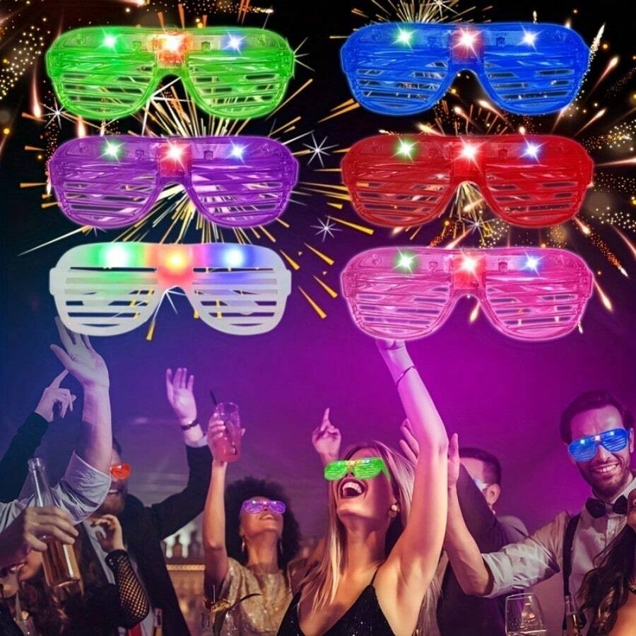 10-50PCS Occhiali LED Occhiali - Glow In The Dark Party Glasses recensione e prezzo