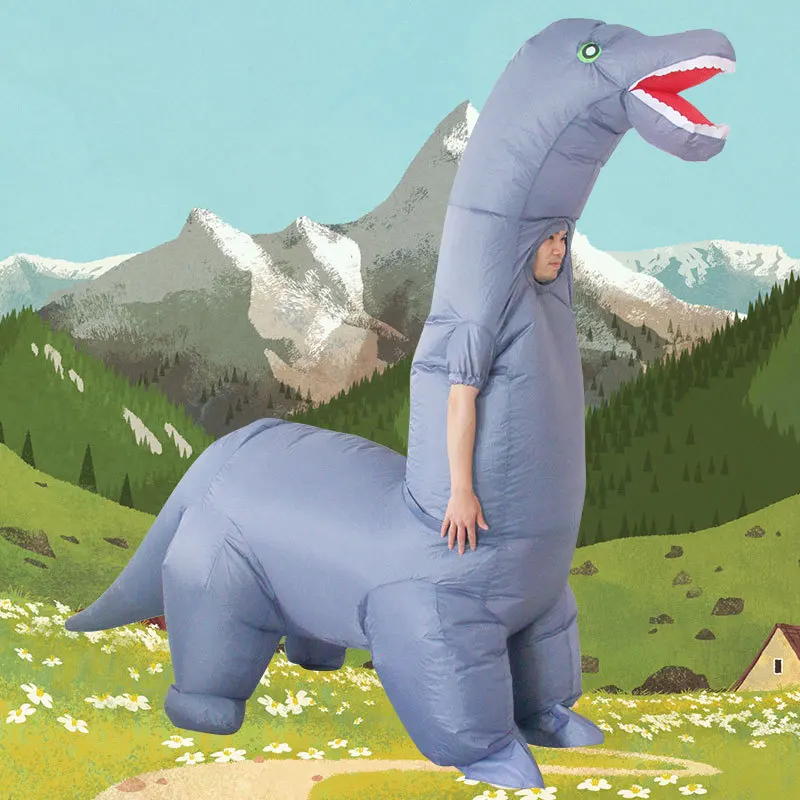 2024 Nuovo Costume Da Dinosaur - Inflatable Dinosaur Costume Adult recensione e prezzo