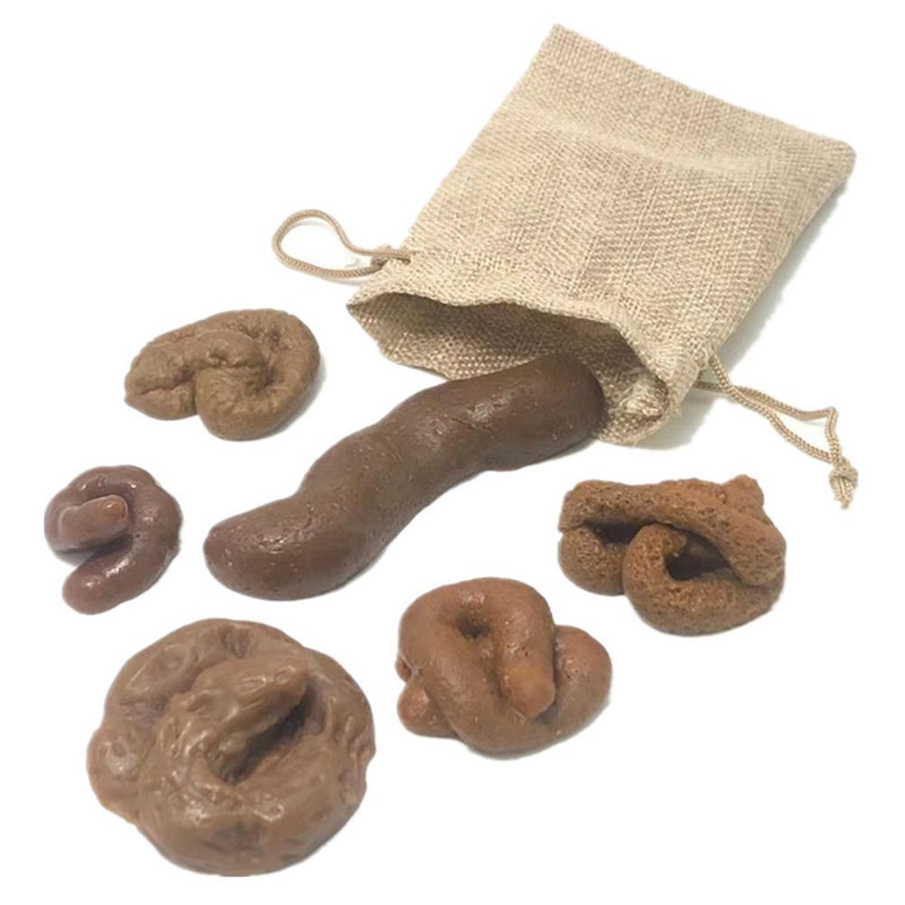 6 pezzi gadget scherzo spazzar - Fake Poop Gag Gift recensione e prezzo
