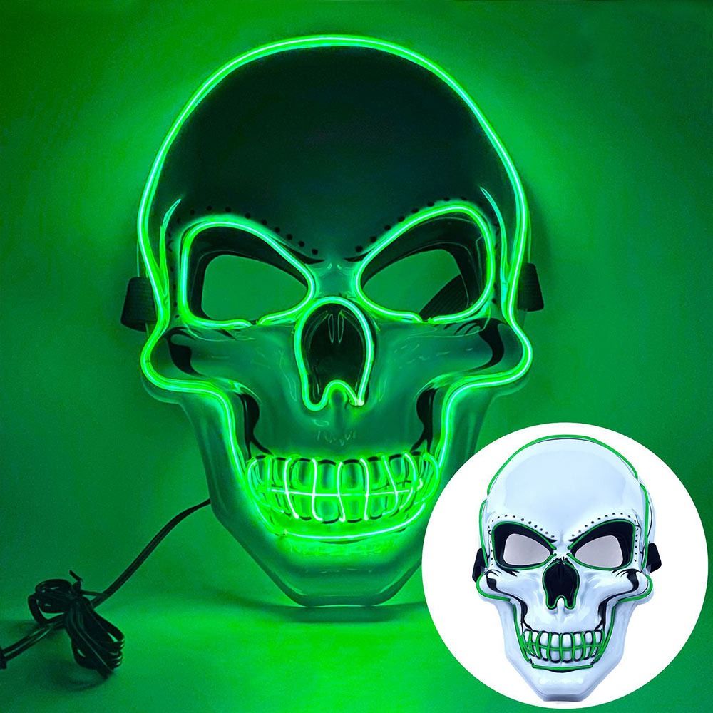 Maschera Teschio Horror di Hal - Led Purge Mask Halloween recensione e prezzo