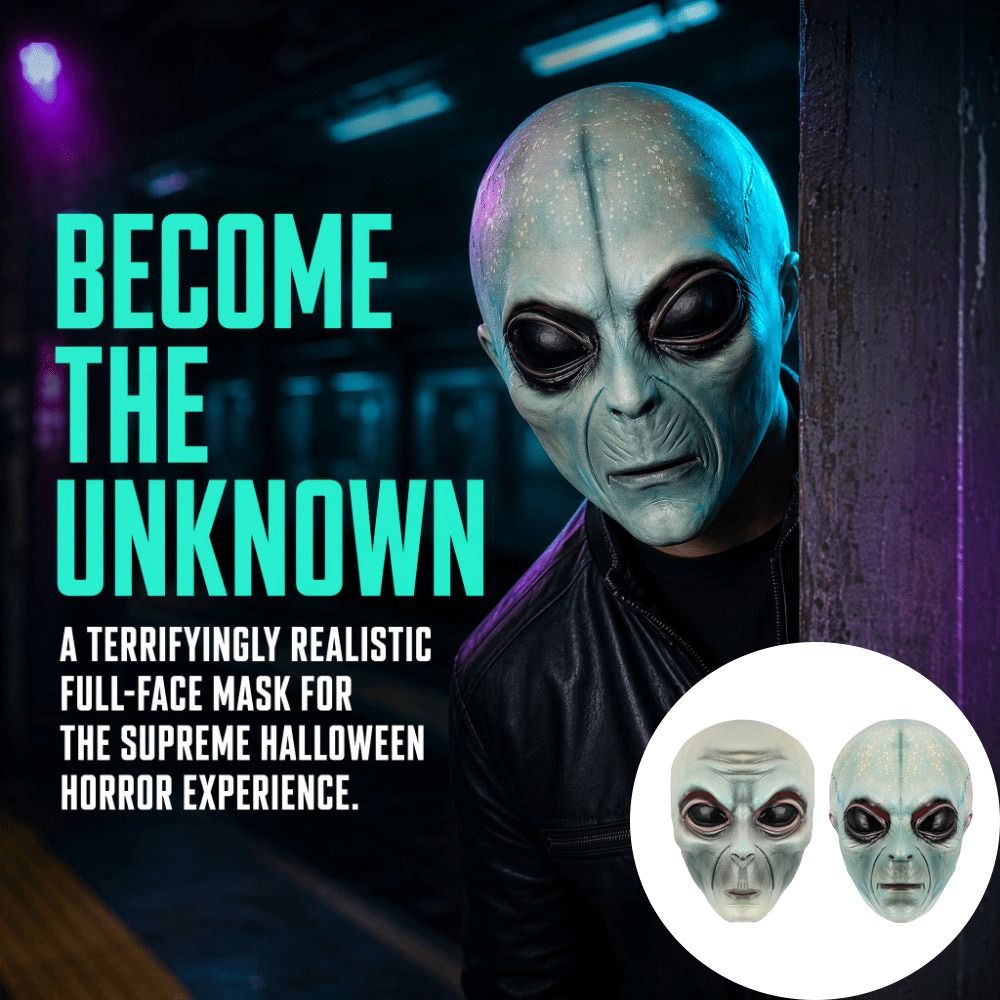 Maschera in Lattice a Forma di - Latex Alien Mask Realistic recensione e prezzo