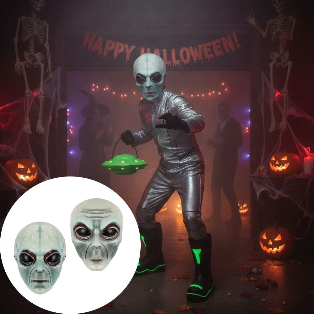 Maschera in Lattice a Forma di - Latex Alien Mask Realistic recensione e prezzo