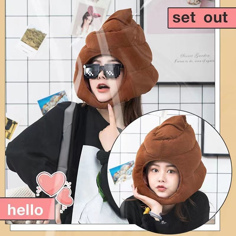 Cappello di Peluche Creativo a - Fake Poop Gag Gift recensione e prezzo
