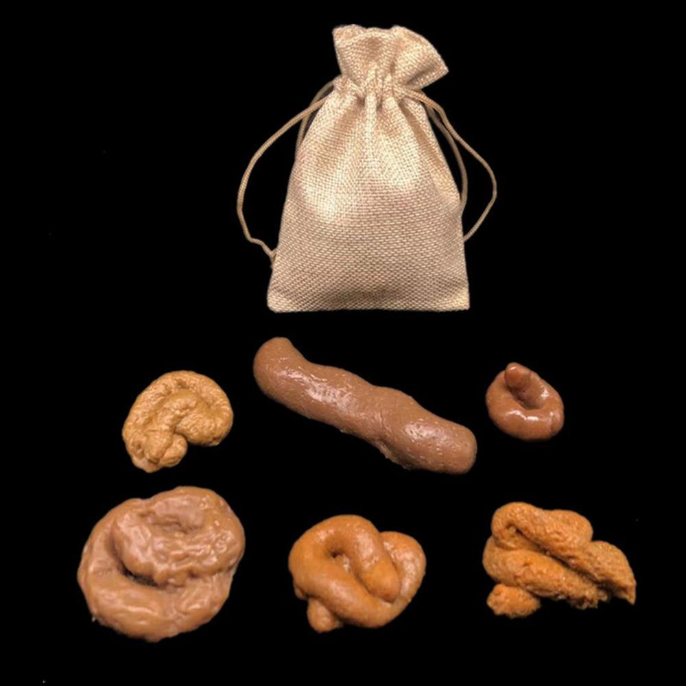 6 pezzi scherzo giocattoli ing - Fake Poop Gag Gift recensione e prezzo