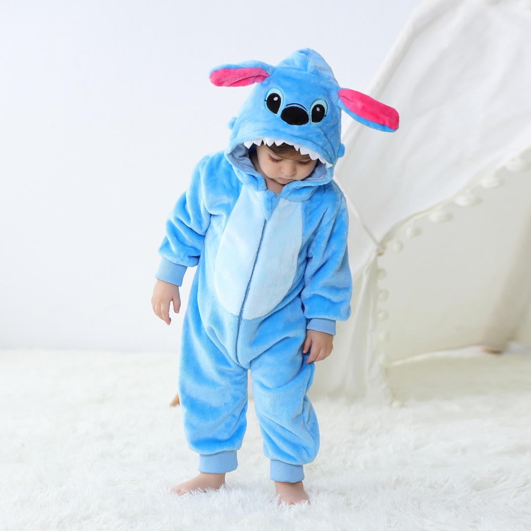 Baby Kigurumi Stitch Cartoon P - Spiderman Jumpsuit Kids recensione e prezzo