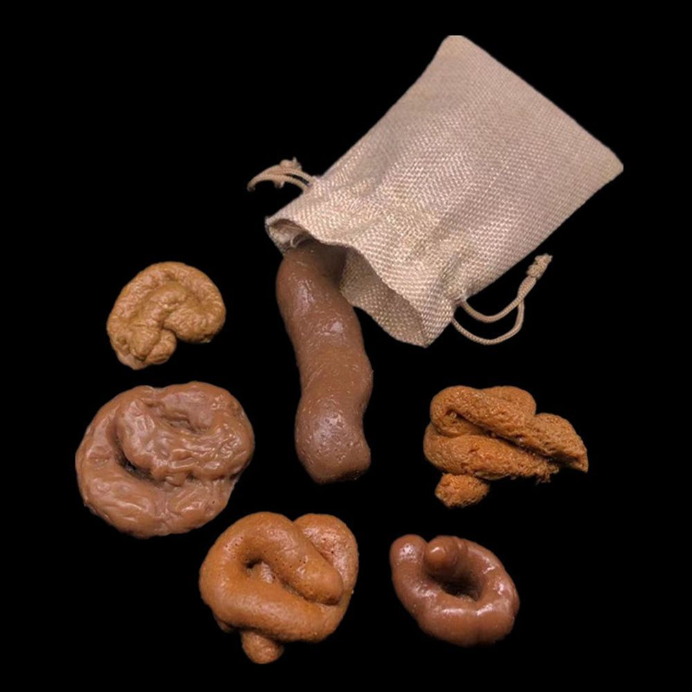 Set di 6 Gadget Scherzosi Anti - Fake Poop Gag Gift recensione e prezzo